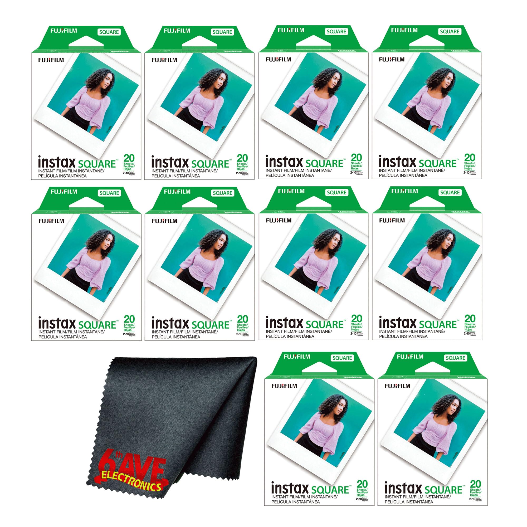 Amazon.com : Fujifilm instax Square Instant Film (200 Photo